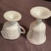 Assortment Of Vintage White Grape Milk Glass