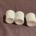 Assortment Of Vintage White Grape Milk Glass