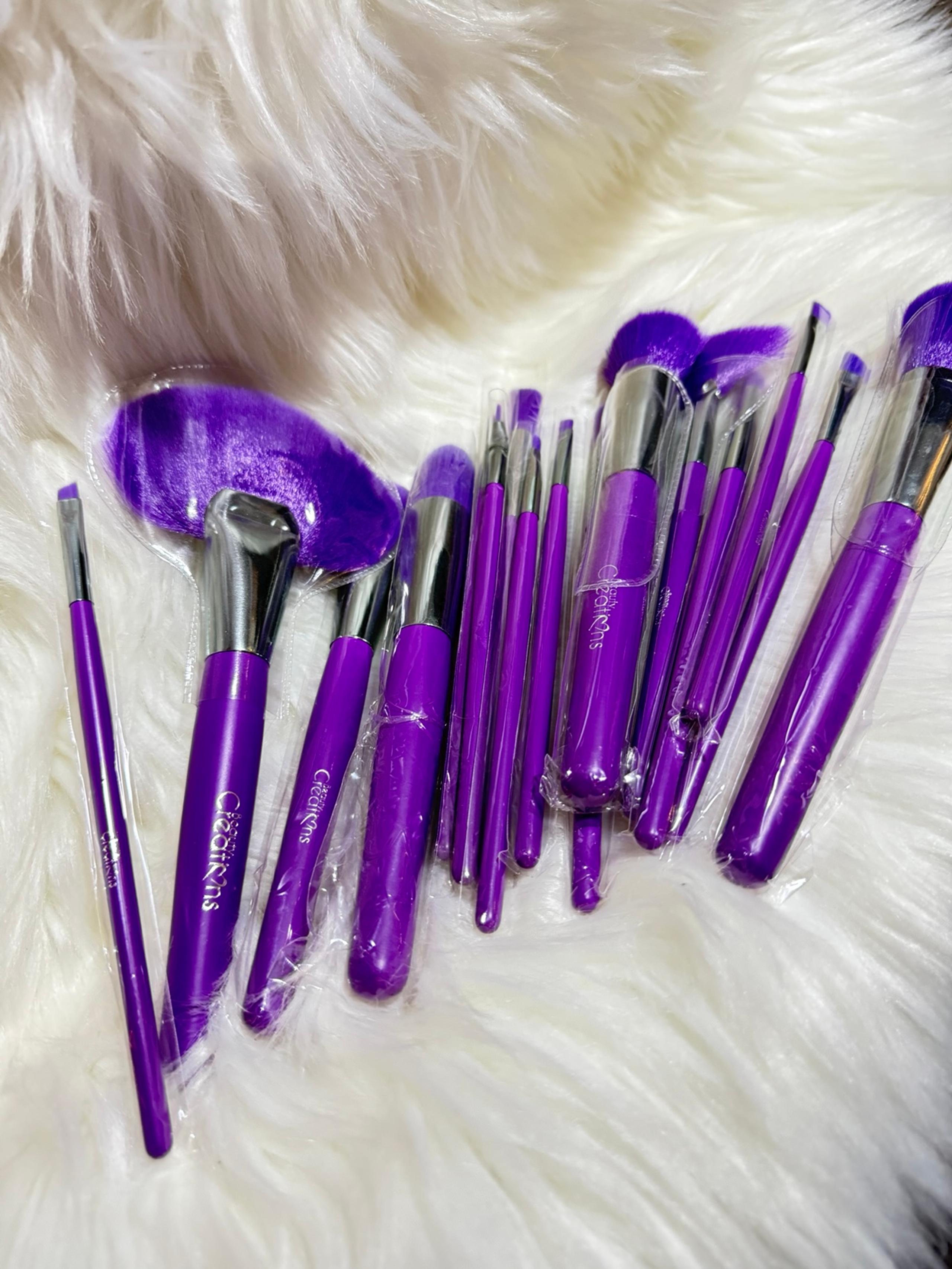 Beauty creations 17 purple Makeup Brushes ALL BRAND NEW