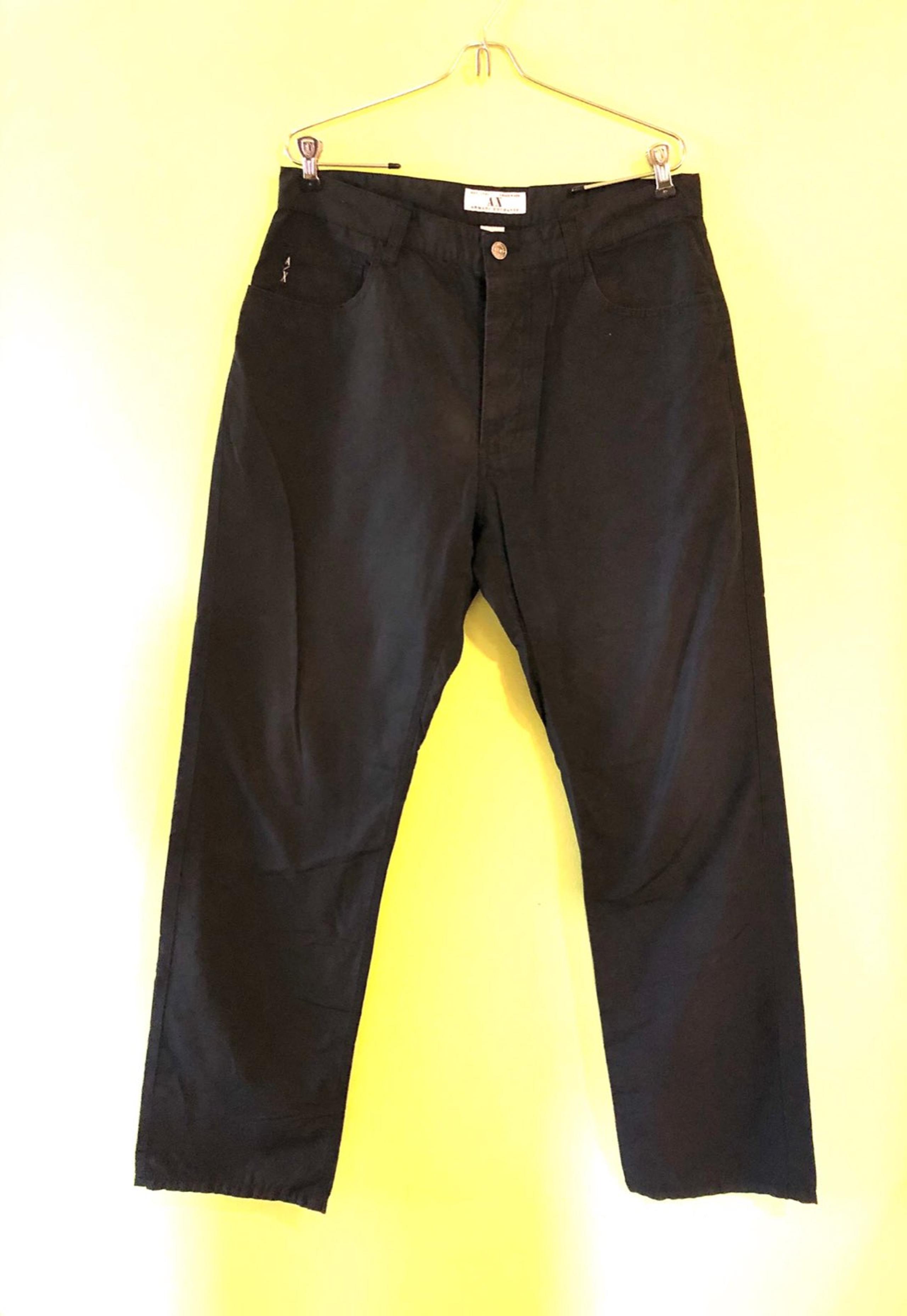 A/X Armani Exchange Black Cotton Nylon M