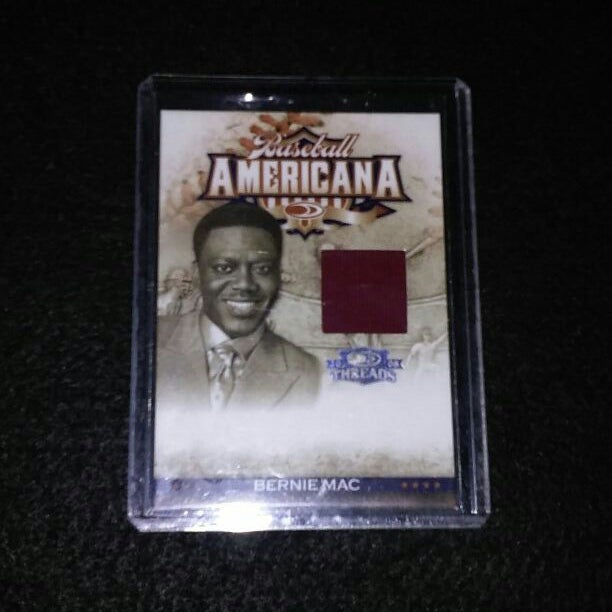 Bernie Mac Used Worn Material Card Inser