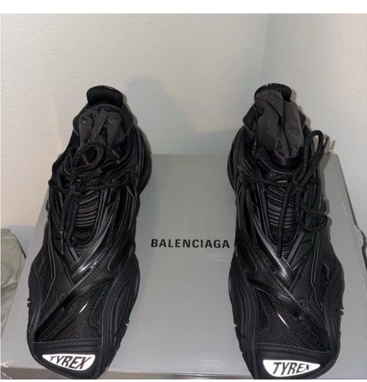 BALENCIAGA tyrex ブラック　43 Balenciaga Tyrex Sneakers Size 43 – I Miss You MAN