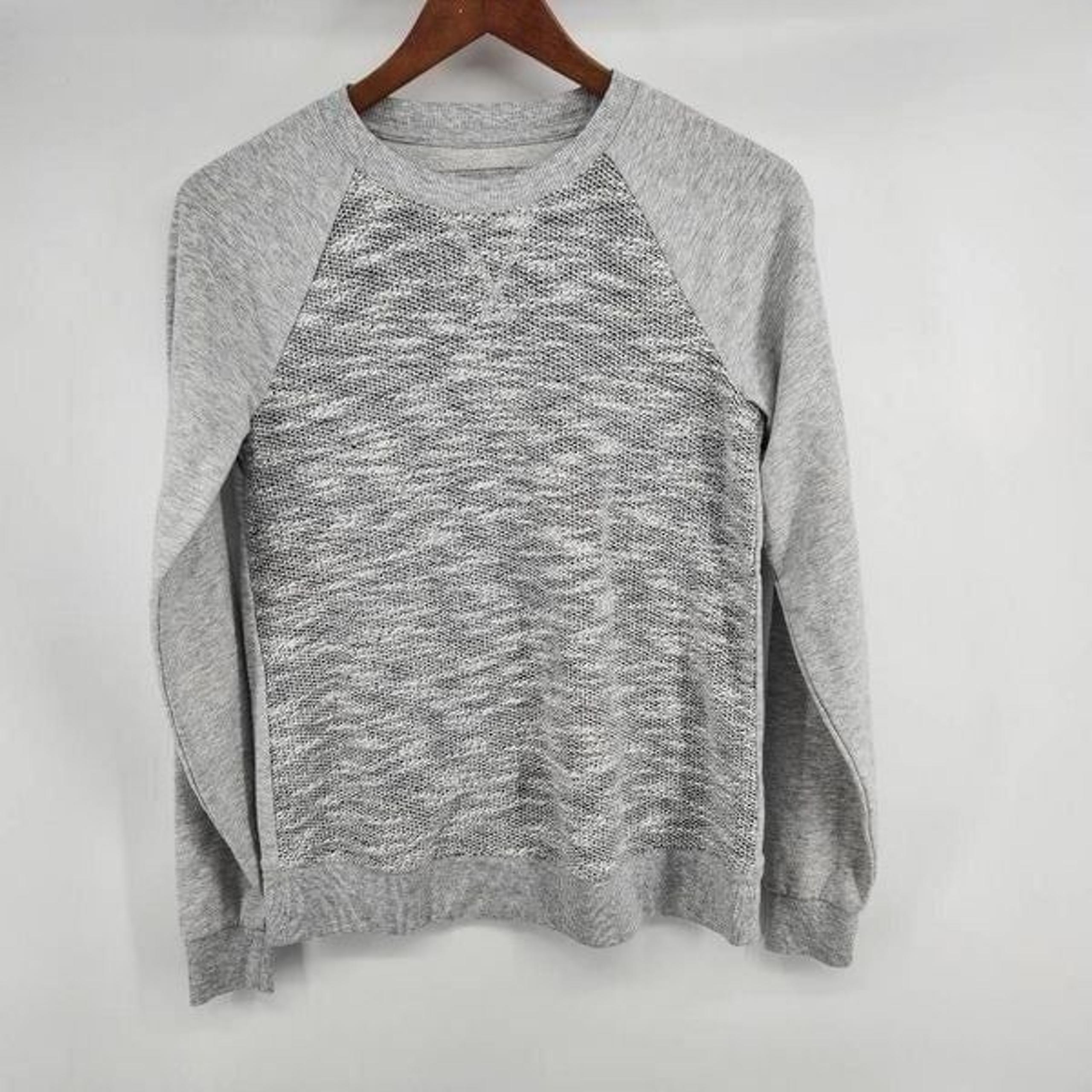 Sonoma Gray Sweatshirt Fleece Lined Women's XS