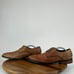 Mens Cole Haan Williams Brown Leather Plain Toe Oxford Dress Shoes Size 10.5 M