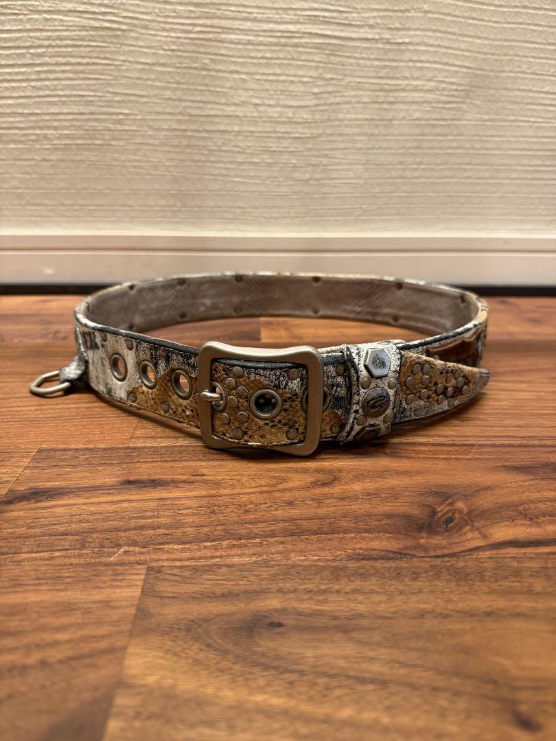 kmrii archive studs belt 00s y2k パイソン - メルカリ