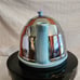 Vintage Staffordshire teapot with chrome cover