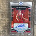 2020 PANINI PRIZM LAURI MARKKANEN RED WHITE PRIZM AUTO