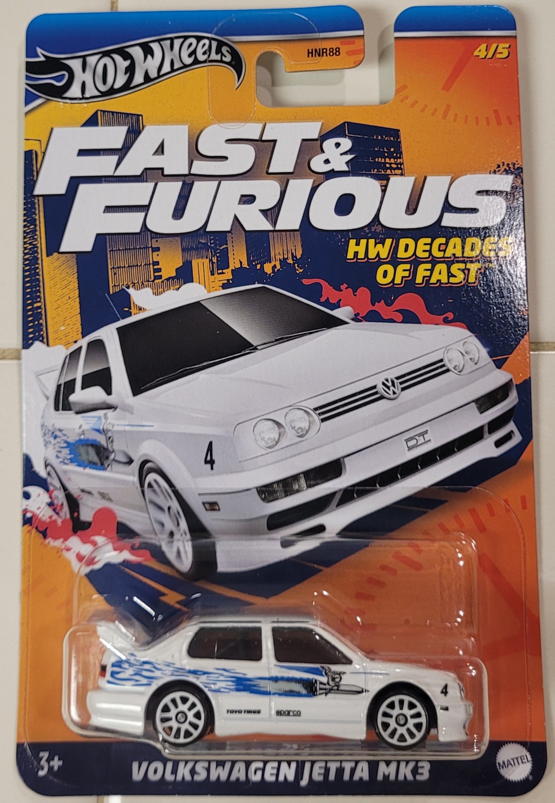 2024 Hot Wheels Fast and Furious HW Decades Of Fast Volkswagen Jetta. Lot Of 3