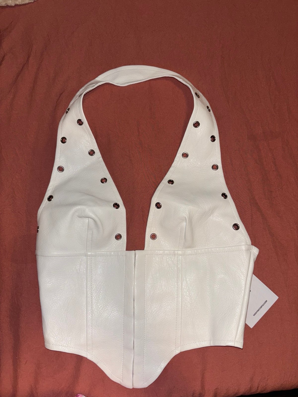 WHITE PRINCESS POLLY TOP