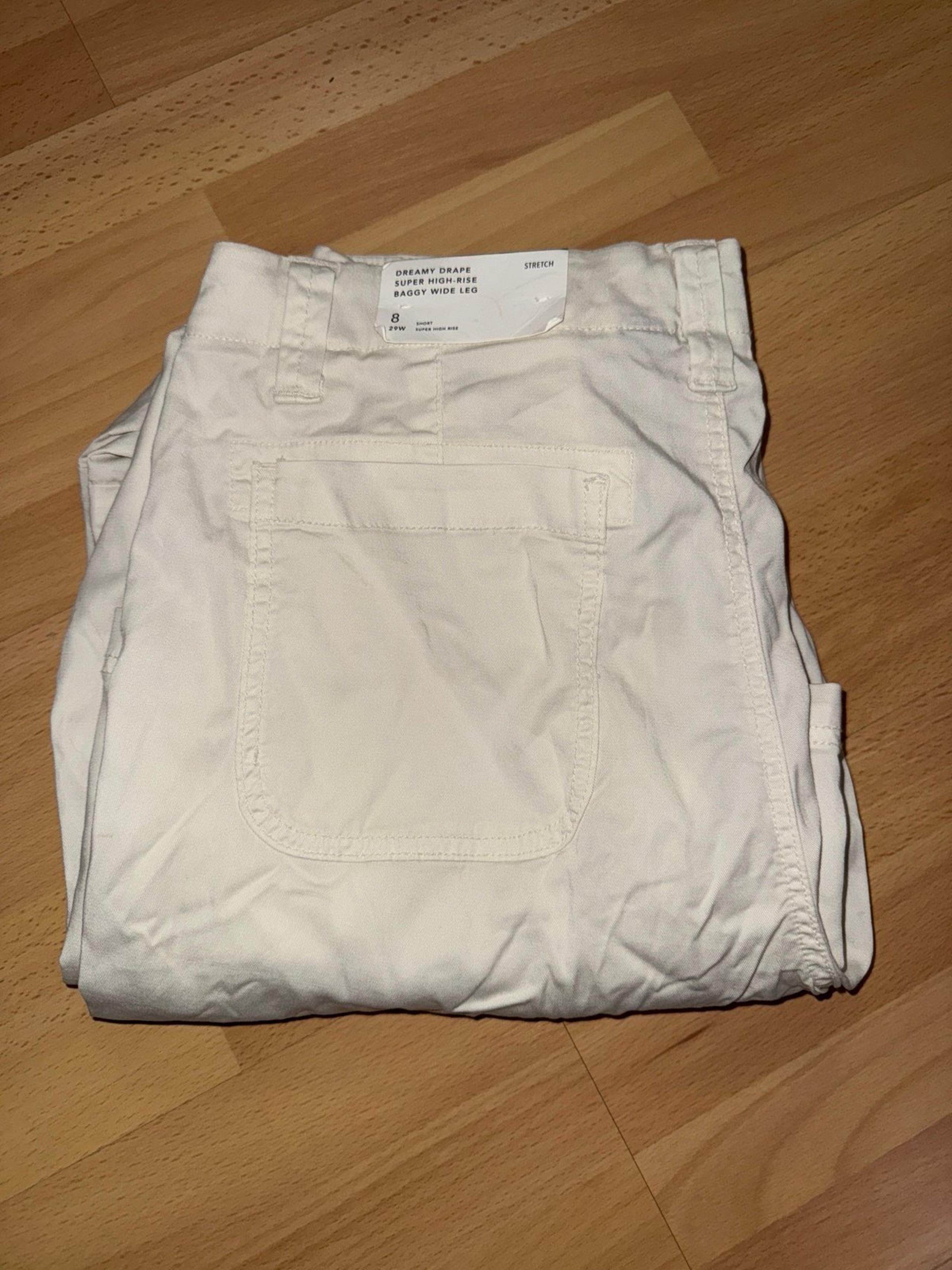 American Eagle Dreamy Drape Super High Rise Baggy Wide Leg