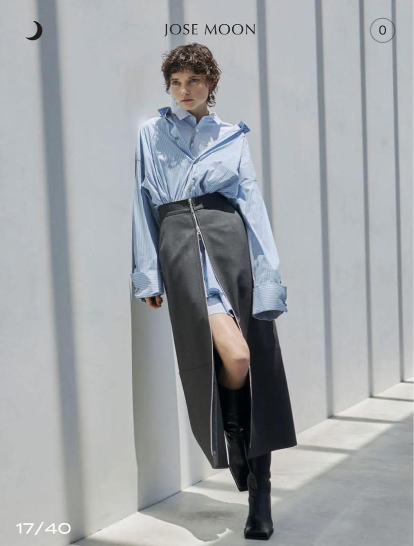 Jose Moon with a zip skirt.