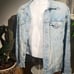 Men's/Unisex Size Small Light Wash Denim Jacket
