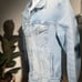Men's/Unisex Size Small Light Wash Denim Jacket
