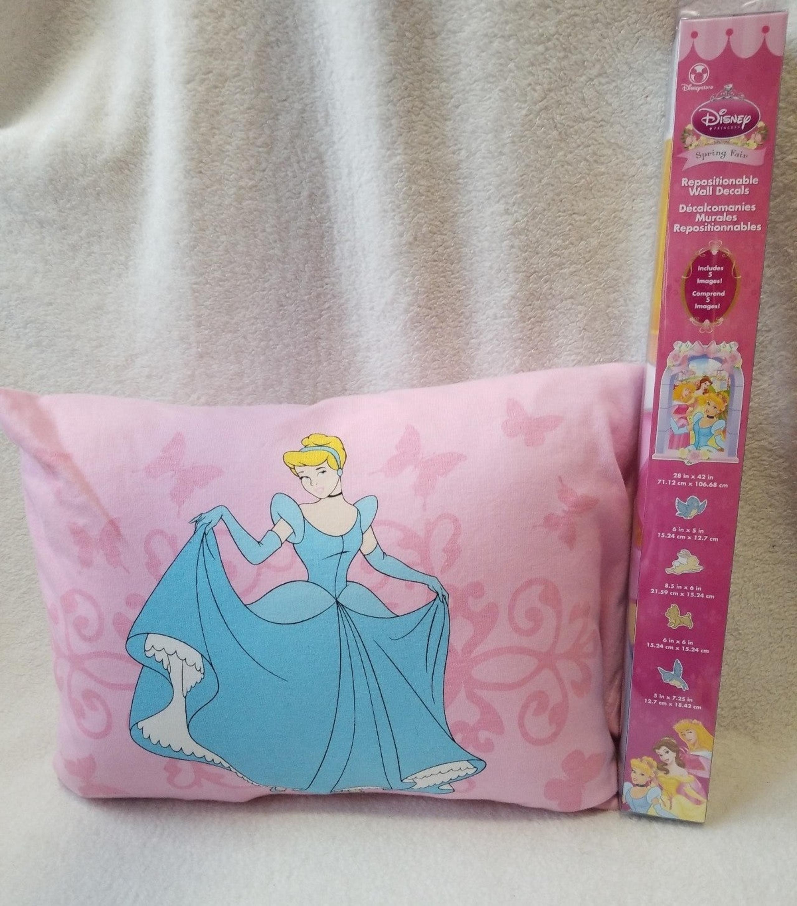 Removable Princess Spring Fair Wall Decals & Pillow Set