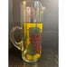 Amazing Vintage Libbey Pitcher With Grape Pattern