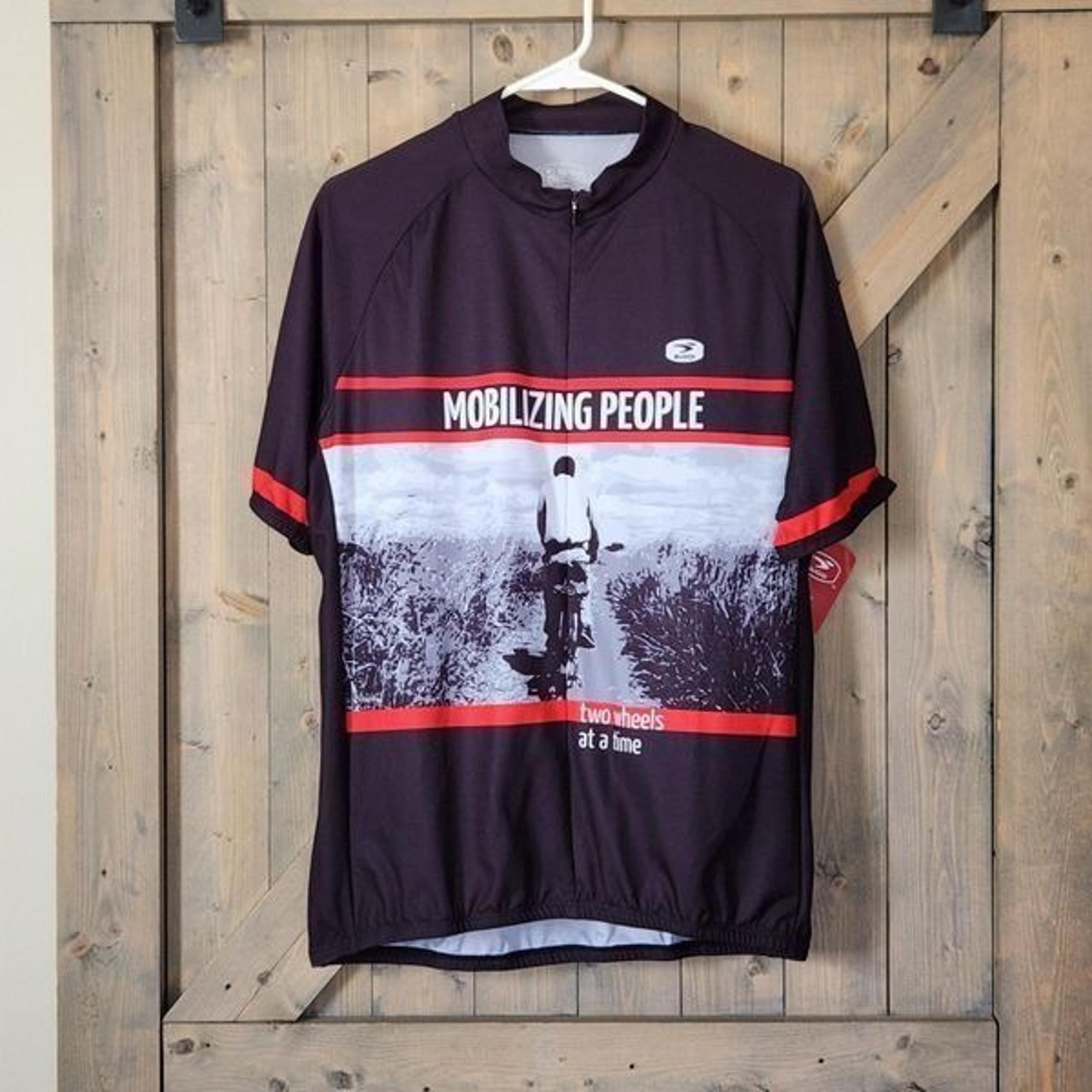 Sugoi Cycling Jersey Men’s XL, Bike Top Buffalo Jersey