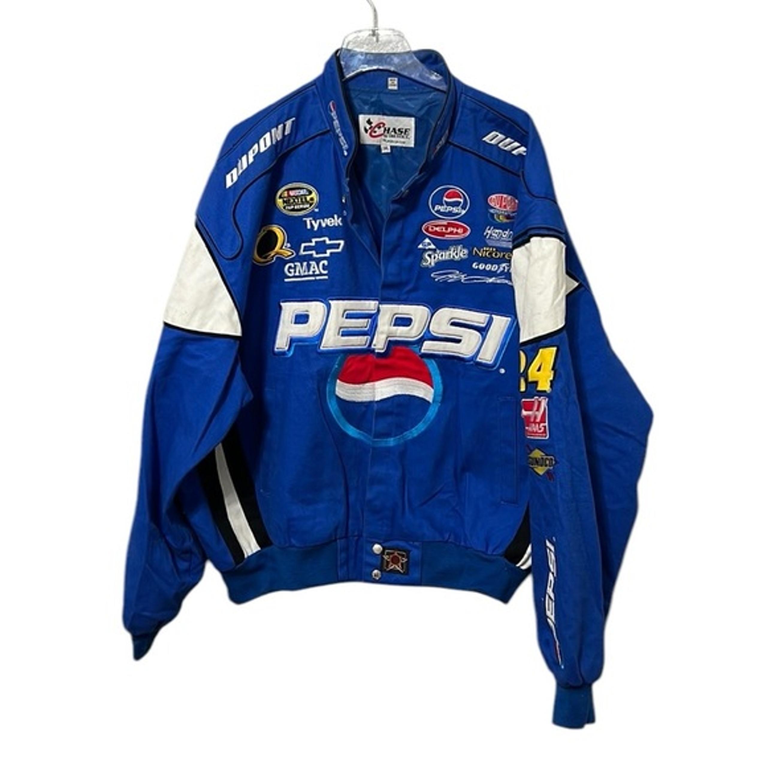 JH Design Pepsi Jeff Gordon Jacket NASCAR #24 Men's Size 3XL Rare Vintage