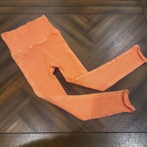 Free People Happiness Runs Leggings XS/S Orange