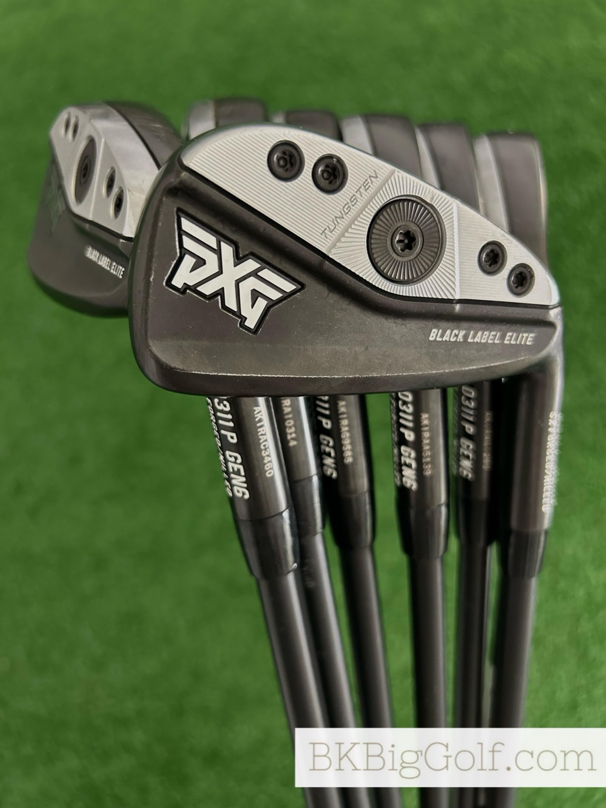 PXG 0311 P GEN6 Black Label Elite Iron Set 4-W / KBS Max 55 Regular Graphite