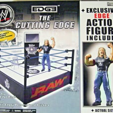 WWE Cutting Edge Ring w/ Edge Figure
