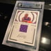 National Treasures Kobe Bryant Century Materials Game Worn /99 Pop 2 BGS Card