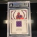 National Treasures Kobe Bryant Century Materials Game Worn /99 Pop 2 BGS Card