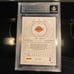 National Treasures Kobe Bryant Century Materials Game Worn /99 Pop 2 BGS Card