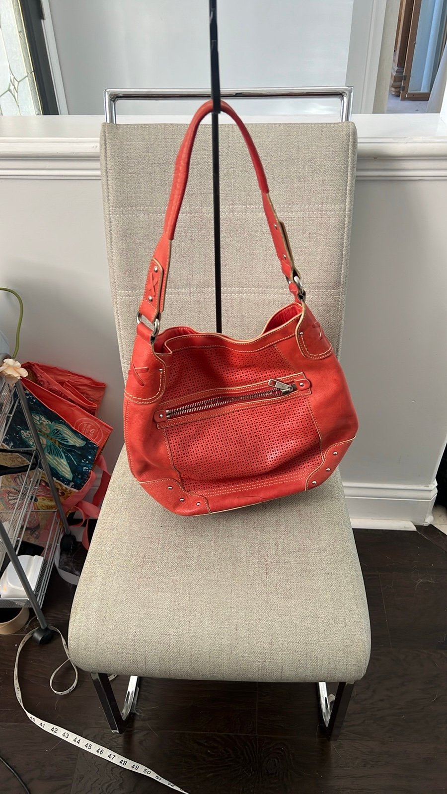 Fossil Leather vintage bag