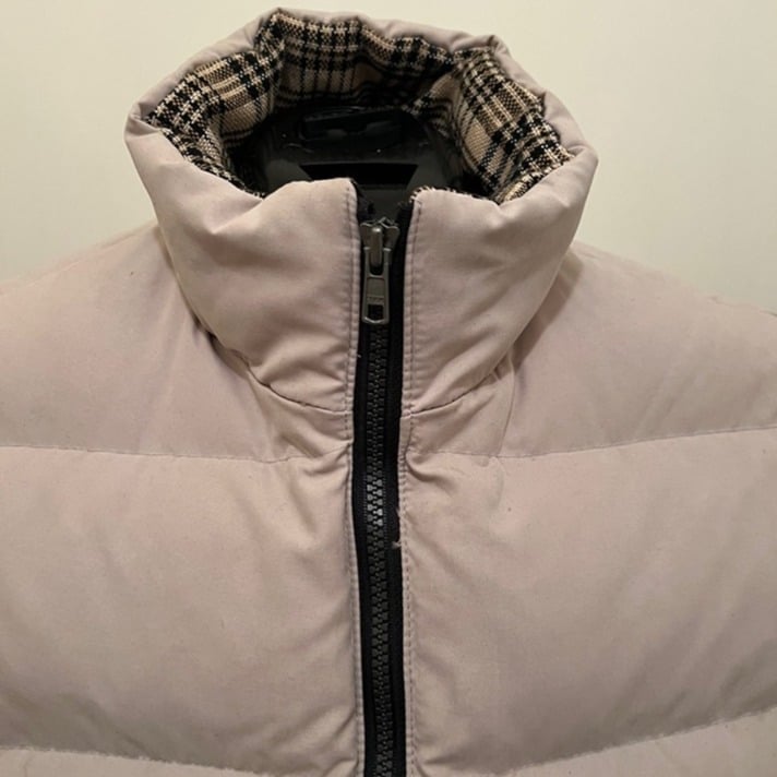 5/A Baker beige puffer barn vest large