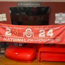Ohio state 8x2 ft championship banner
