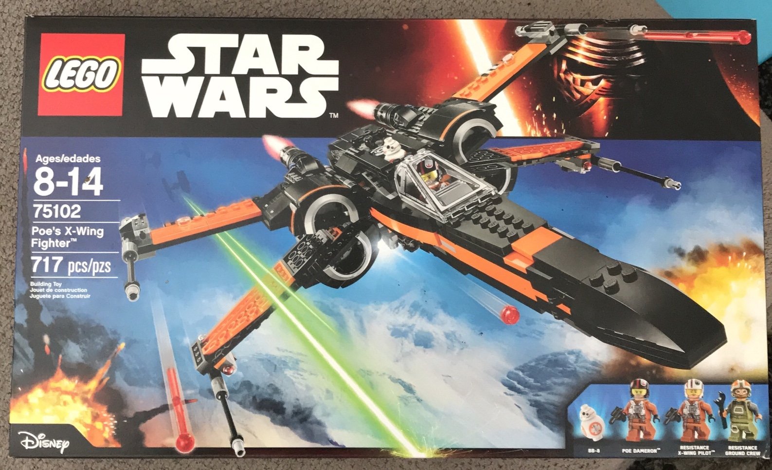 Lego Star Wars Poe’s X-Wing Fighter 75102 brand new retired