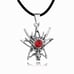 925 Sterling Silver Cubic Zirconia Initial Pendant, UU1P6A6187