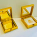 Princess Marcella Borghese Crystal Heart Powder Compacts (2)- ONE PROTOTYPE