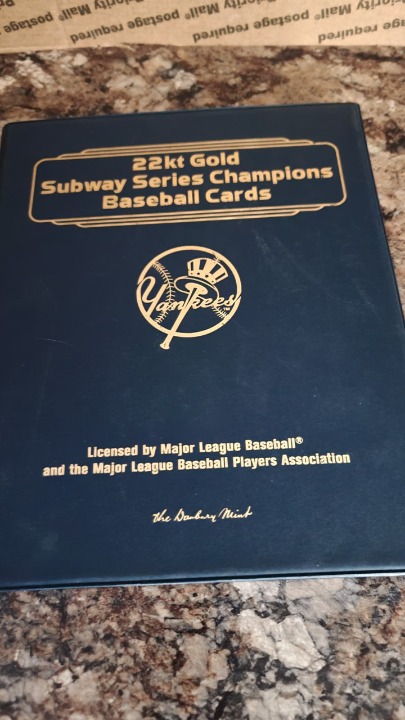 New York Yankee 22K Subway Series Collection