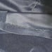 Vintage Correlations JCPenney Velour Blue Robe Women's Large Ruffle Loungewear
