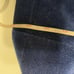 Vintage Correlations JCPenney Velour Blue Robe Women's Large Ruffle Loungewear