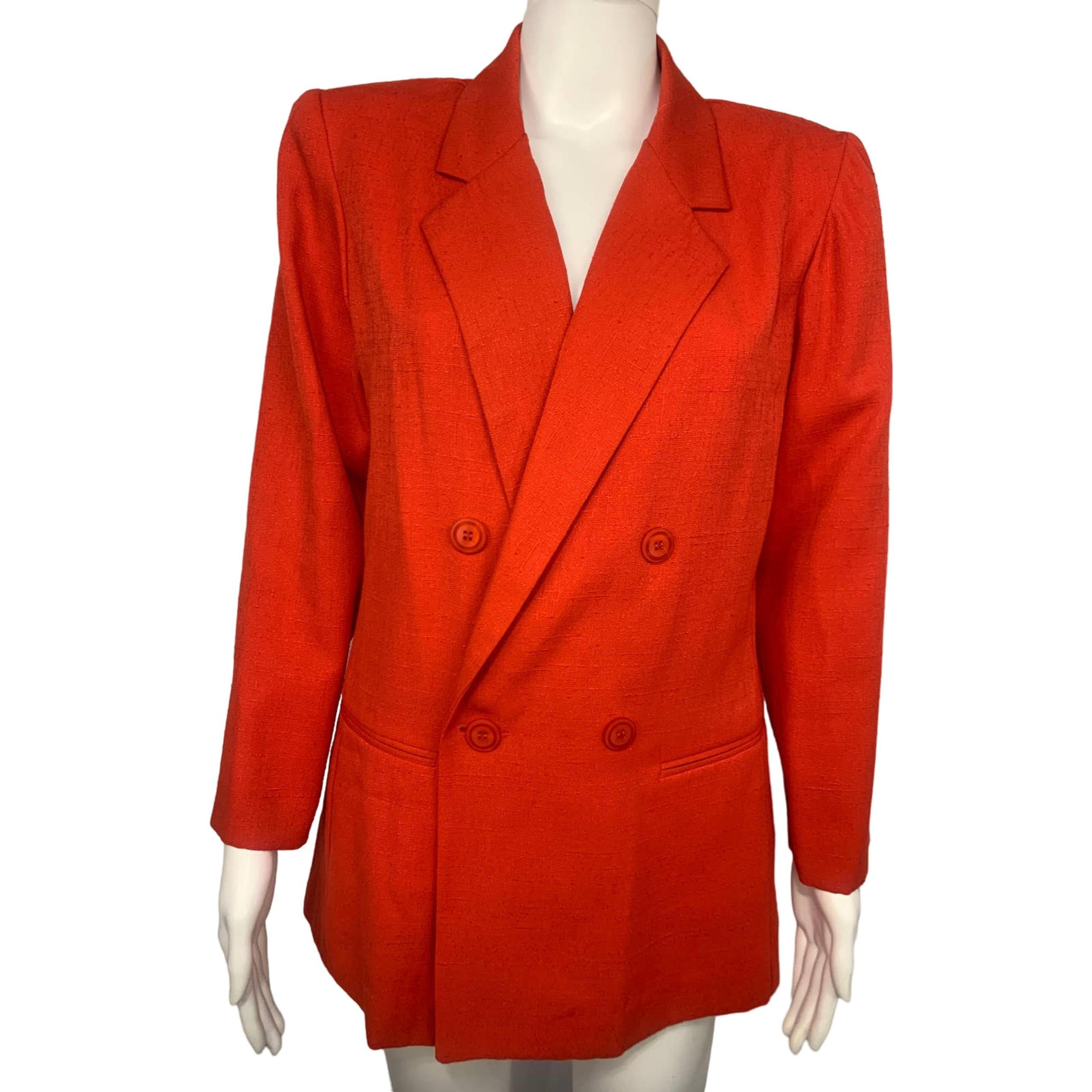Red Fundamental Things Women's Blazer Size 10P