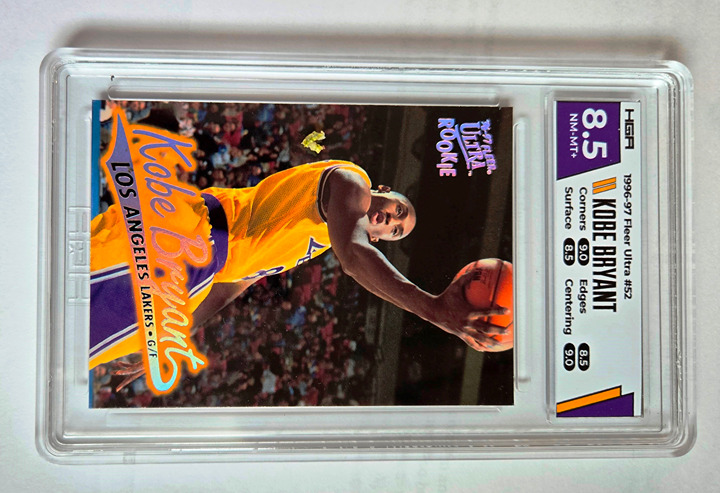 '96-97 Fleer Ultra Rookie Kobie Bryant #52