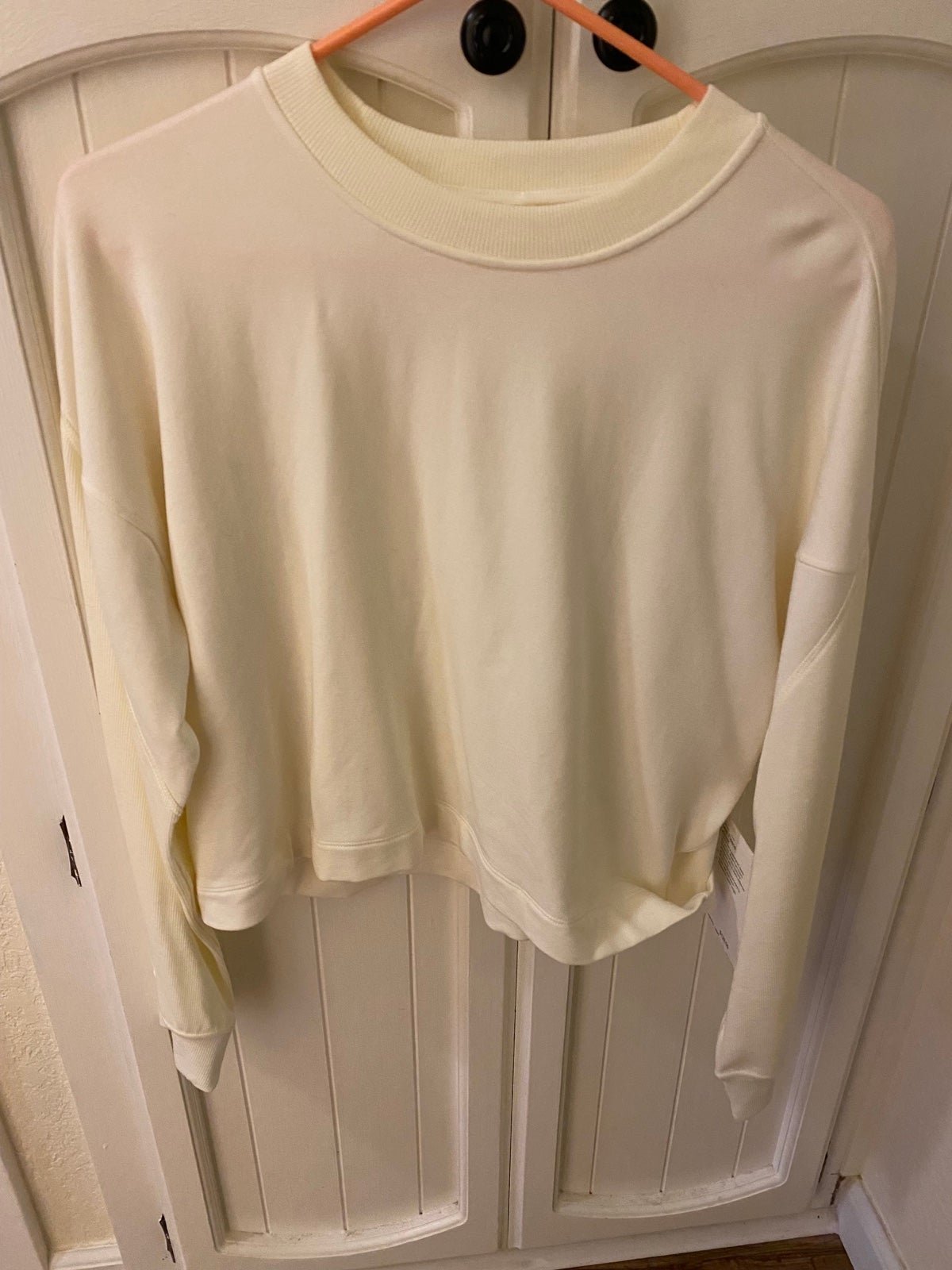Lululemon Modal Fleece Pullover Crew sweater Size