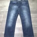 BKE Jake 36R Distressed Whiskered Denim Med Wash Jeans 36