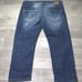 BKE Jake 36R Distressed Whiskered Denim Med Wash Jeans 36