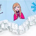 Elsa Ana Olaf Boutique Sleeveless Ruffle Dress with hairbow