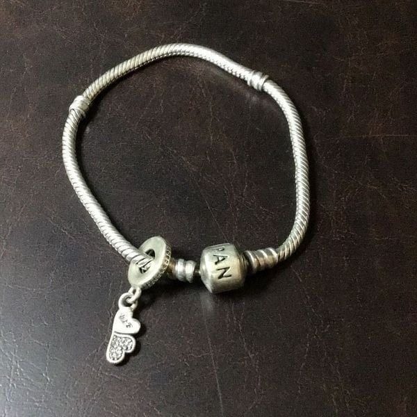 Beautiful Pandora bracelet with BFF charm