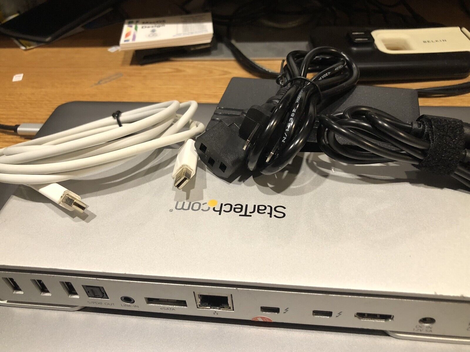 STARTECH TB2DOCK4KDHC Thunderbolt2 4K Apple docking station MacPro 6.1, like OWC