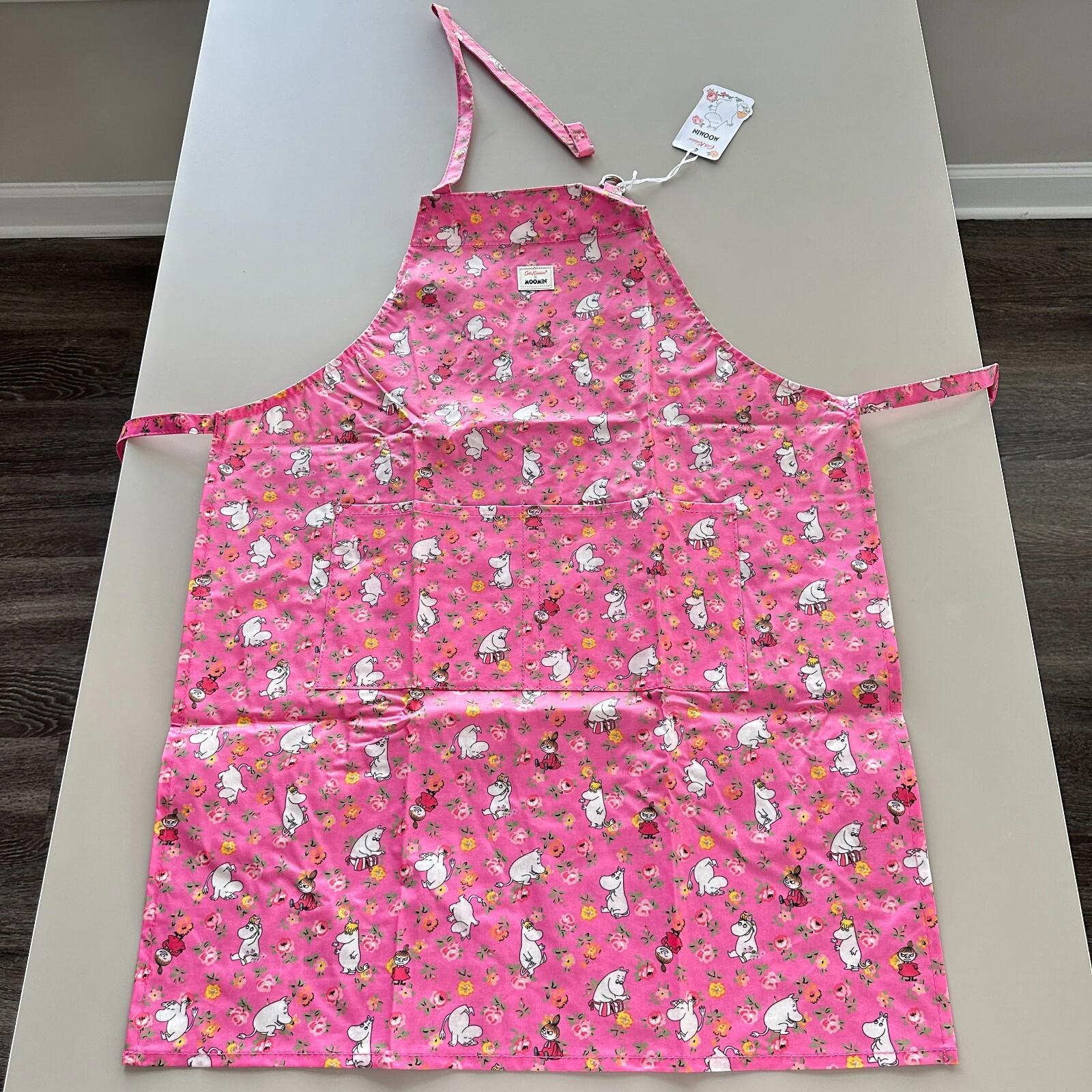 Cath Kidston x Moomin Coated Cotton Adjustable Apron NWT