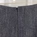 Anne Klein Scarf Hem Skirt Gray Sz 8