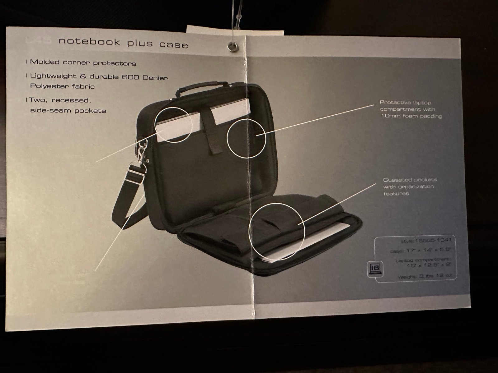 Samsonite L45 notebook case