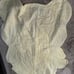 Vtg handmade bear shaped baby blanket and pillow set