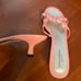Pink Floral Kitten Heel Sandals – Size 8.5 | Strappy Leather Flowers