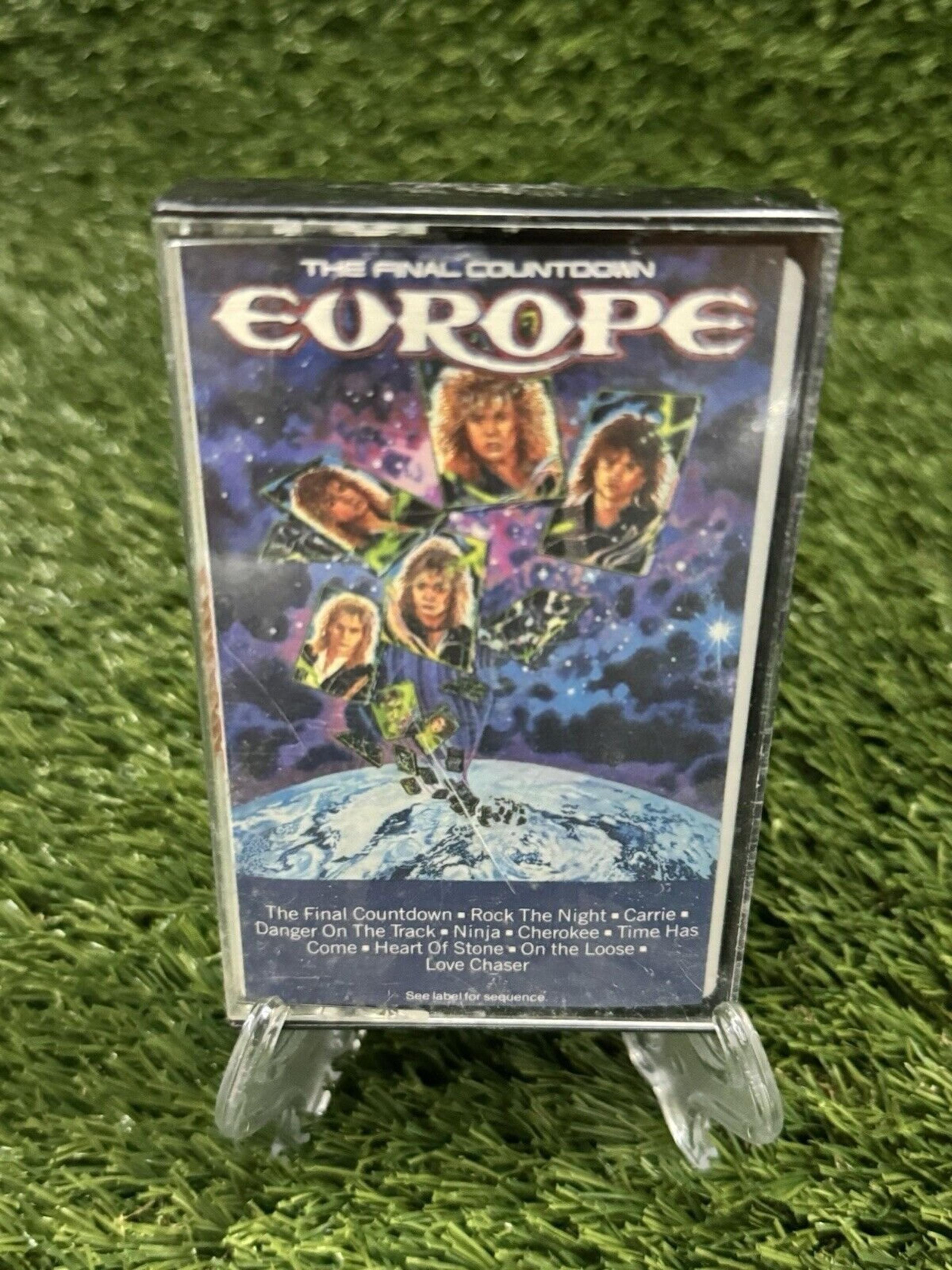 Europe - The Final Countdown, Cassette Tape, Epic Records, 1986